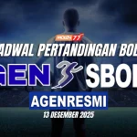 Jadwal pertandingan bola