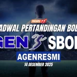Jadwal Pertandingan Bola 14 Desember 2025 Molen77