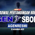 Jadwal Pertandingan Bola 15 Desember 2025 Molen77